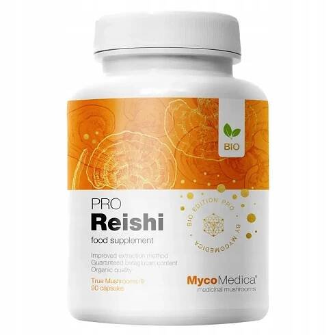 Reishi PRO – 30% beta 1,3/1,6 D glukanů – Doplněk stravy – MycoMedic