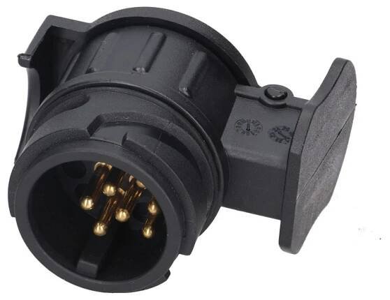 Adaptér 13-7 12V 13 pólová zásuvka – 7 pólová zástrčka