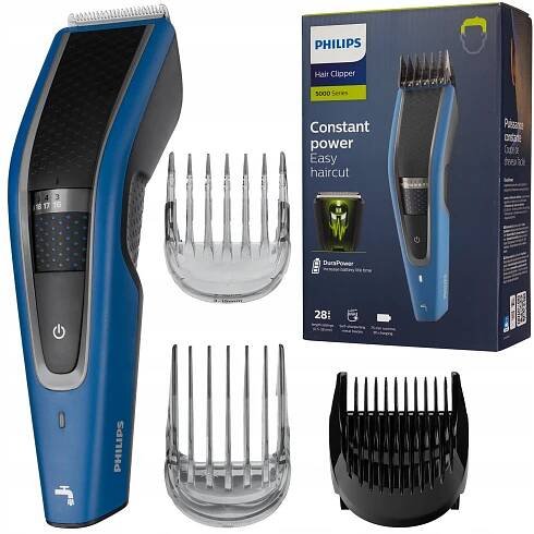 PHILIPS HC5612/15 STROJEK NA VLASY DUALCUT 0,5-28 DÉLKY 75 MIN LCD