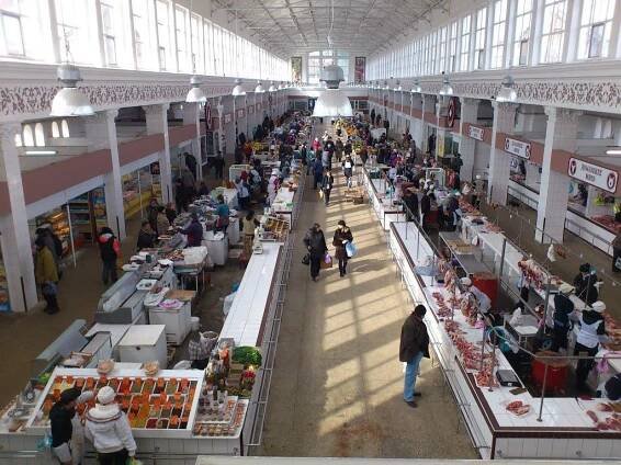 Kharkov Central Farmers Market