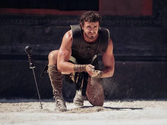 Paul Mescal in 'Gladiator II' (2024) | Image: Paramount Pictures