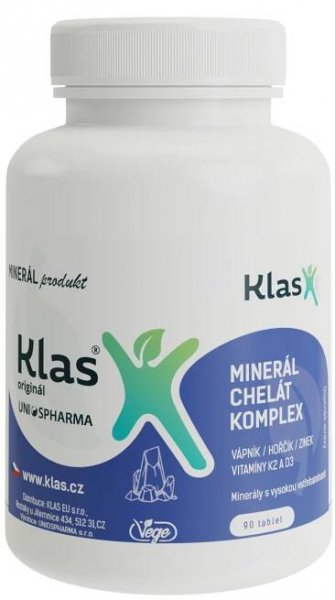 Klas Minerál chelát komplex tbl.90 - skladem