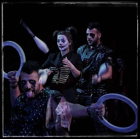 Ohana horor cirkus: hororová show pod cirkusovým šapitó