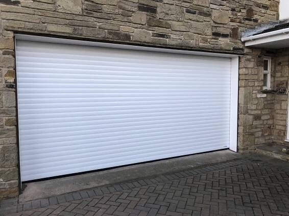 automatic roller shutter garage doors