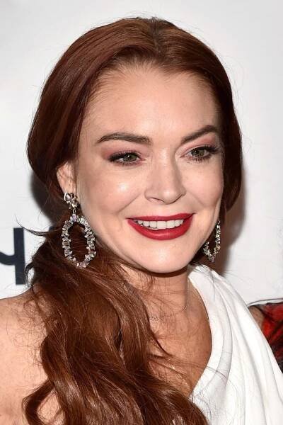 Herečka Lindsay Lohan.