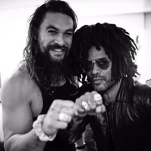 Foto k tématům Jason Momoa, Lenny Kravitz – stránka 1