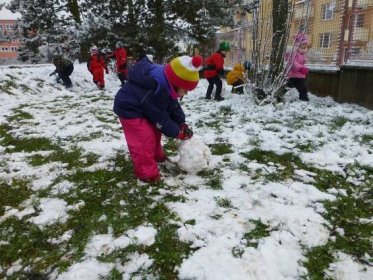 Když napadne sníh – Mateřská škola Letovice