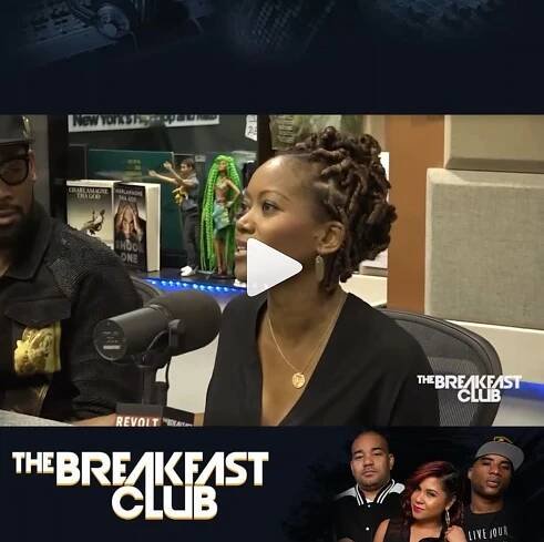 Check out Erika Alexander on The Breakfast Club with RZA and Ashton Sanders for 'Wu-Tang: An American Saga'