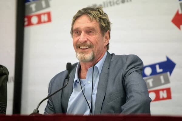 John McAfee byl společně se svým bodyguardem obžalován z podvodu, uvedlo v minulém týdnu americké ministerstvo...