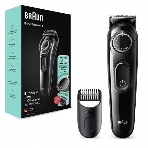 Braun 4210201417897 Holiaci strojček, čierny