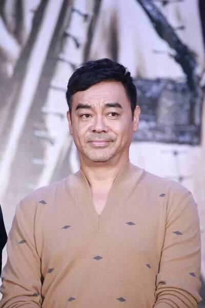 Hongkongský herec Sean Lau se účastní tisková konference k premiéře svého nového filmu "Call of Heroes" v Tchaj-pej, Tchaj-wan, 18 srpen 2016. — Stock obrázek