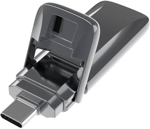 Xlyne 7610000 USB flash disk 1 TB šedá 7610000 USB-C™ (USB 3.2 Gen 2)