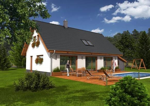 Projekt rodinného domu Lojza