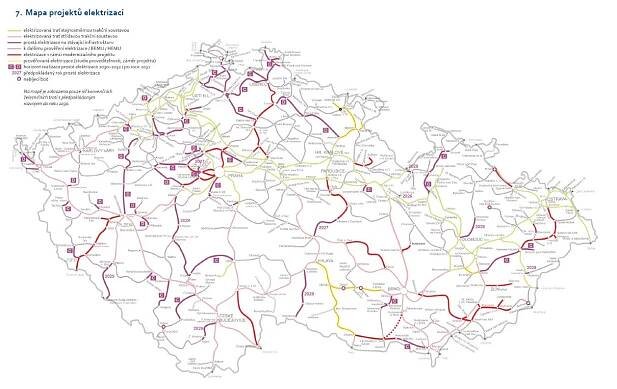 Do elektrizace tratí v Česku zamíří desítky miliard korun - Ekonomický deník