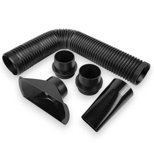 Odsávací rameno 100 mm trubka harmoniková hadice s sacími trubkami