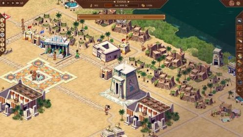 Pharaoh: A New Era; gameplay: písek