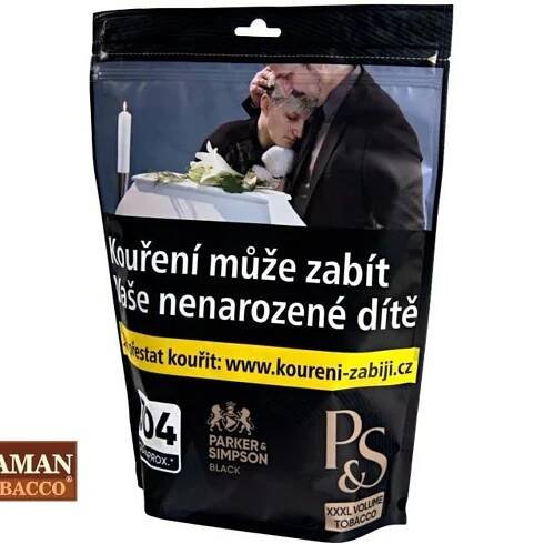 Tabák - PS 131g / 129g Black R