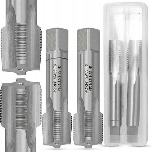RUČNÍ ZÁVITNÍK M24x1.5mm 2 ks DIN-2181/2P