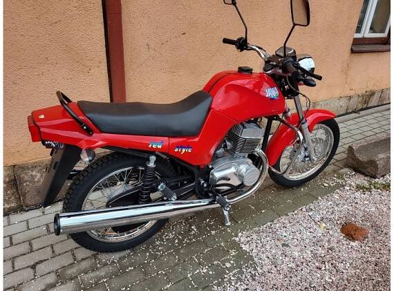 Jawa 350 / 640 VIP červená