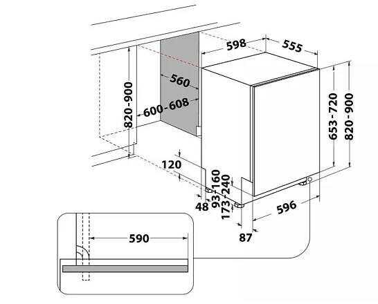 Whirlpool WCIC 3C33 P - Myčka nádobí | Housemode.cz