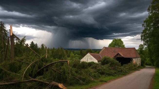 Květen se letos zbláznil: Tropy střídají mrazy a na jihu Čech řádilo i tornádo. A jak bude vypadat konec k...