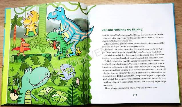 Knížka - Dinosauří pohádky