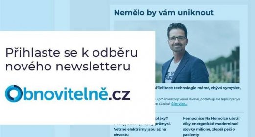 Nenechte si ujít: spustili jsme nový newsletter Obnovitelně.cz | Obnovitelně