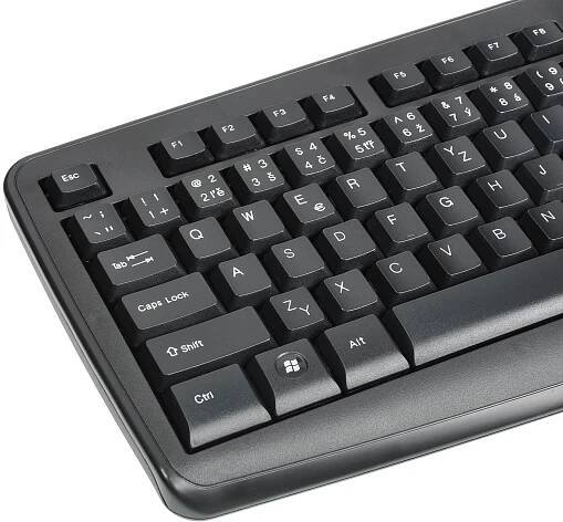Genius KB-110X CZ+SK černá USB