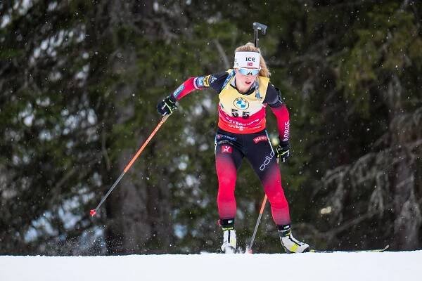 SP Östersund: Eckhoffová ovládla i poslední sprint. Češky bez bodů i stíhacího závodu - BiatlonMag