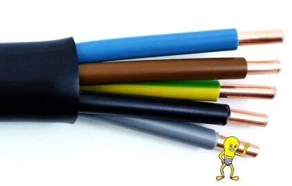 Kabel CYKY-J 5x10 elektroinstalační měděný