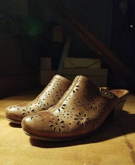 Old women's shoes