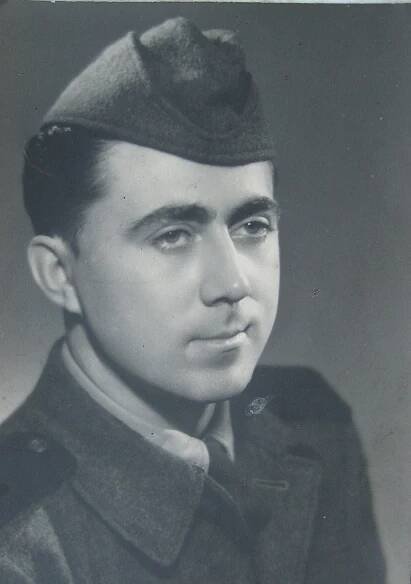 Josef Lešinger v PTP v roce 1953