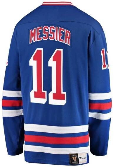 Hokejový dres vintage týmu NHL New York Rangers s hráčem Messier 11