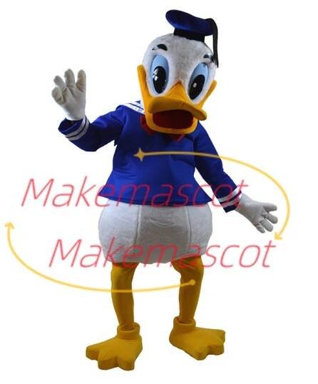 Adult Cartoon Donald Duck Mascot Costume