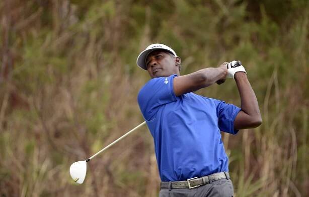 Vijay Singh In Blue Shirt Wallpaper