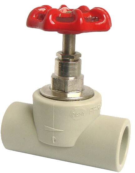 Aquaplast PPR ventil přímý plastový 40mm