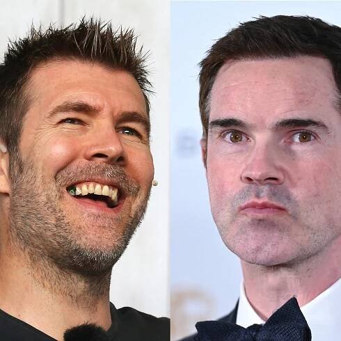 Jimmy Carr supports ‘bloody funny’ Rhod Gilbert after stage four cancer diagnosis