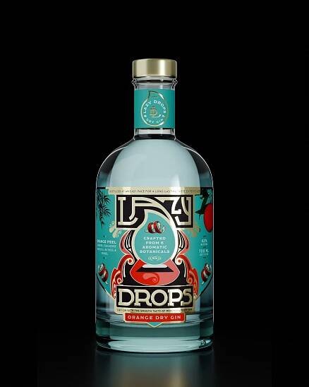 BeginBranding - Lazy Drops Gin