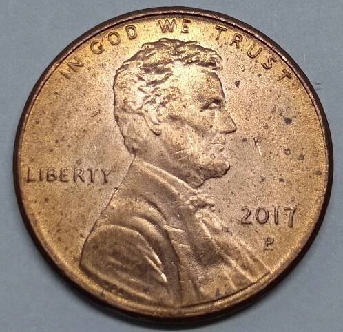1 cent 2017 P - Numismatika