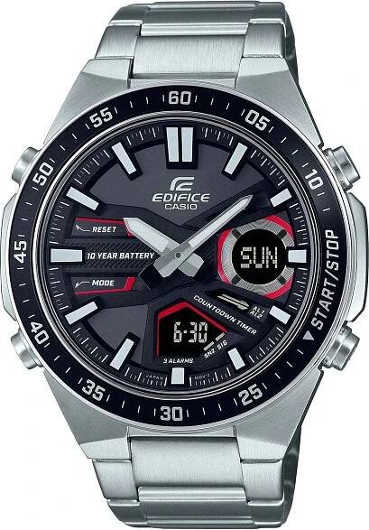 Casio EFV-C110D-1A4VEF Edifice Men`s 46mm 10ATM