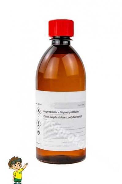 Čistič na plexisklo a polykarbonát ISOPROPANOL, 500ml - Vseprokaravan.cz