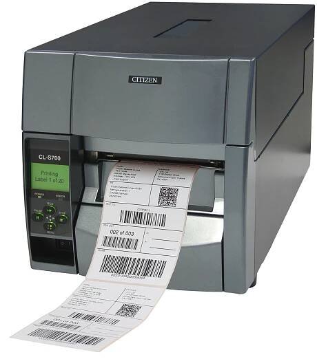Tiskárna etiket CL-S700II termotransfer 203 dpi USB Paralelní port RS-232 - E-shop WHP TECHNIK