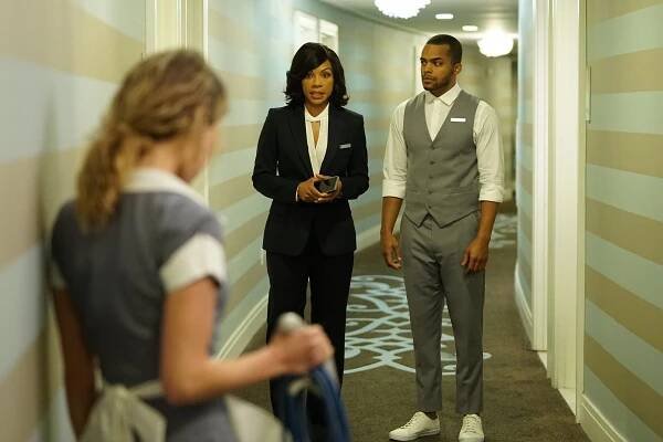 Wendy Raquel Robinson, Chris Warren Jr. - Grand Hotel - Pilot - Z filmu