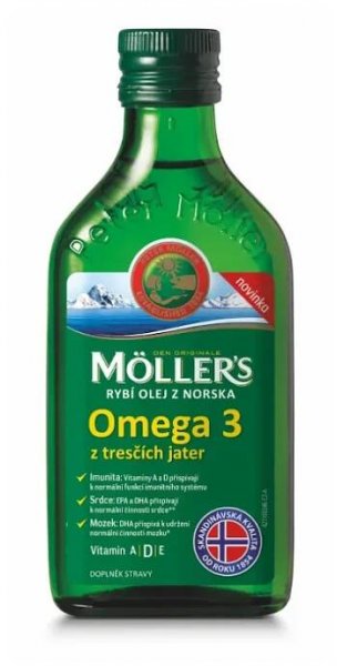 Mollers Omega 3 Natur olej 250ml