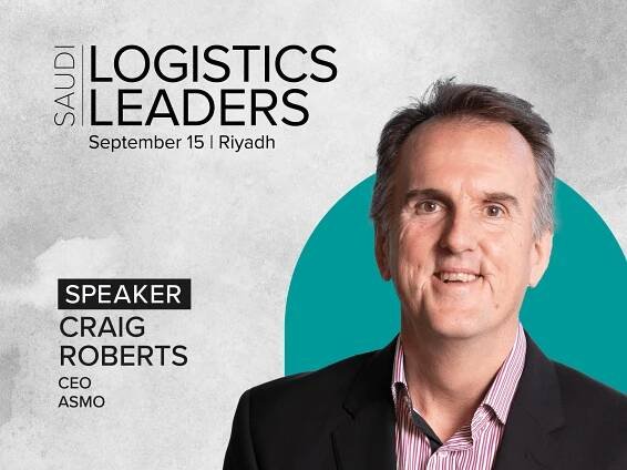 Craig Roberts of ASMO will be a speaker for Logistics Leaders Saudi 2025.