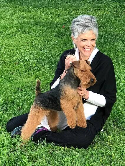 GCh. Ch. Shaireab’s Bayleigh Daenerys Stormborn and Keith Bailey, Photo by Denise Yates, Courtesy Keith Bailey (Shaireab’s Bayeligh, then Bayleigh).