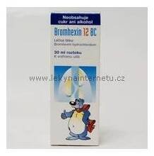 Bromhexin 12 BC - kapky 30 ml
