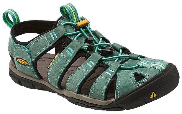 Keen Clearwater CNX Leather W Mineral Blue/Yellow