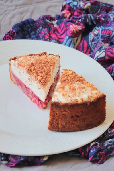 Jahodový lowcarb koláč s mascarpone krémem – Deník malé požitkářky