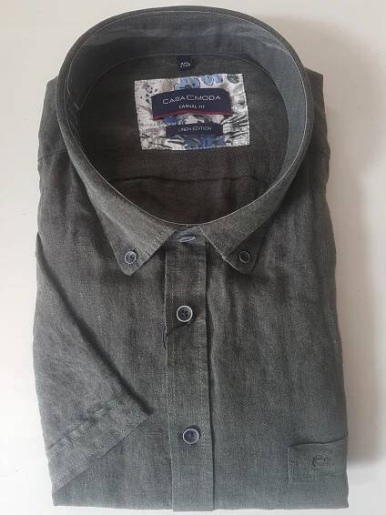 CASAMODA VELKÉ ROZMĚRY LNĚNÁ KOŠILE 2XL 140 Cm
